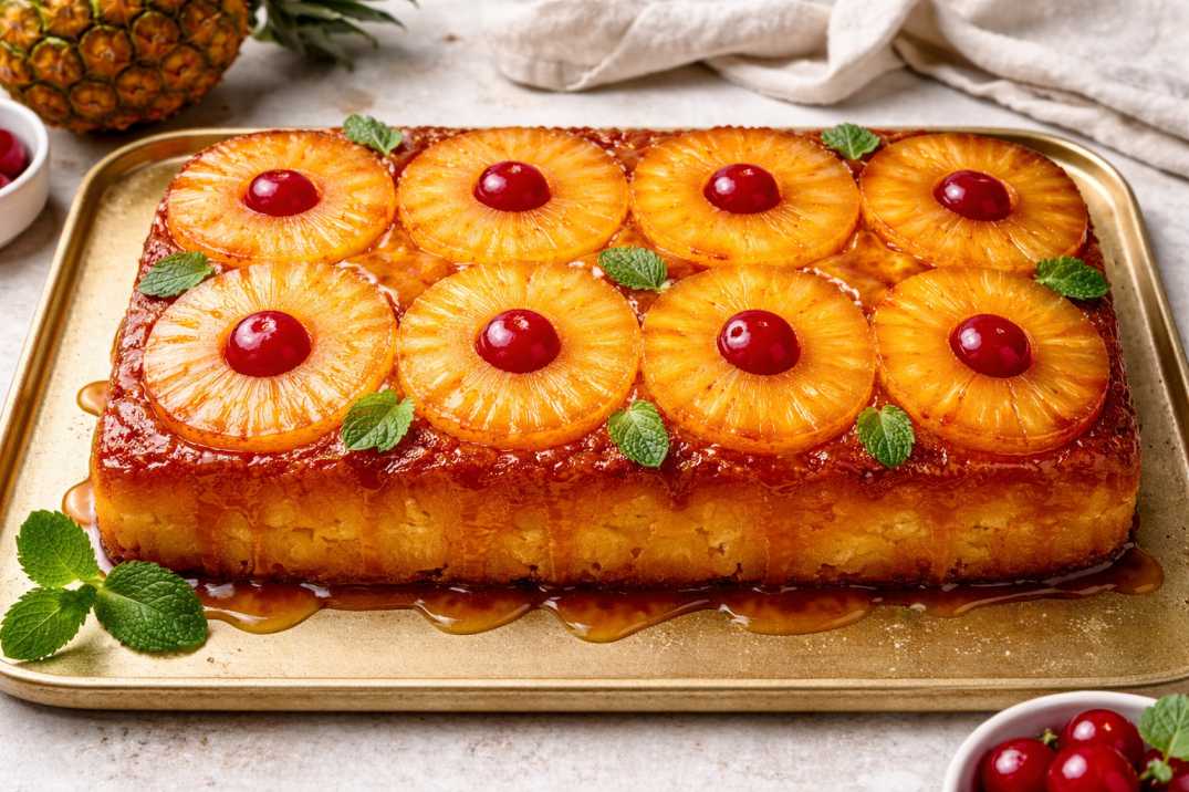 Volteado de piña de Beky's Cake en El Progreso